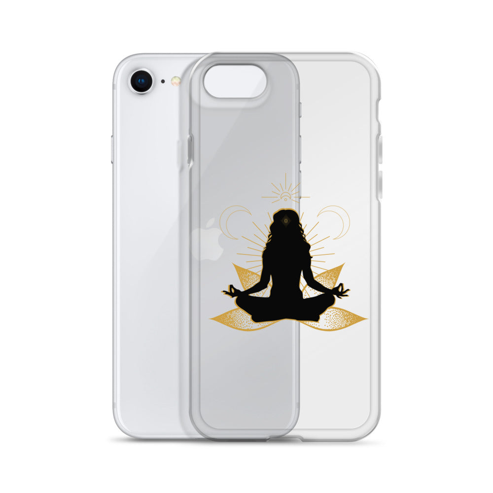 The Glowing Moon Goddess Clear Case For iPhone®