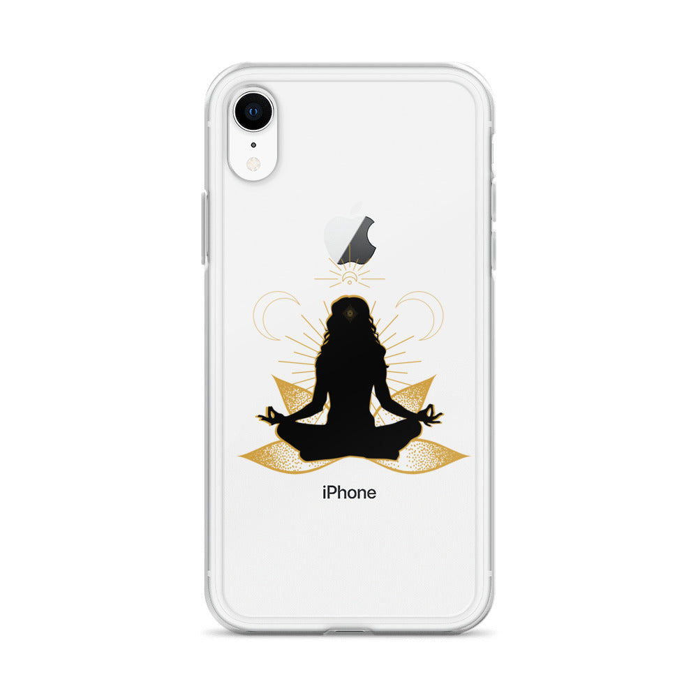 The Glowing Moon Goddess Clear Case For iPhone®