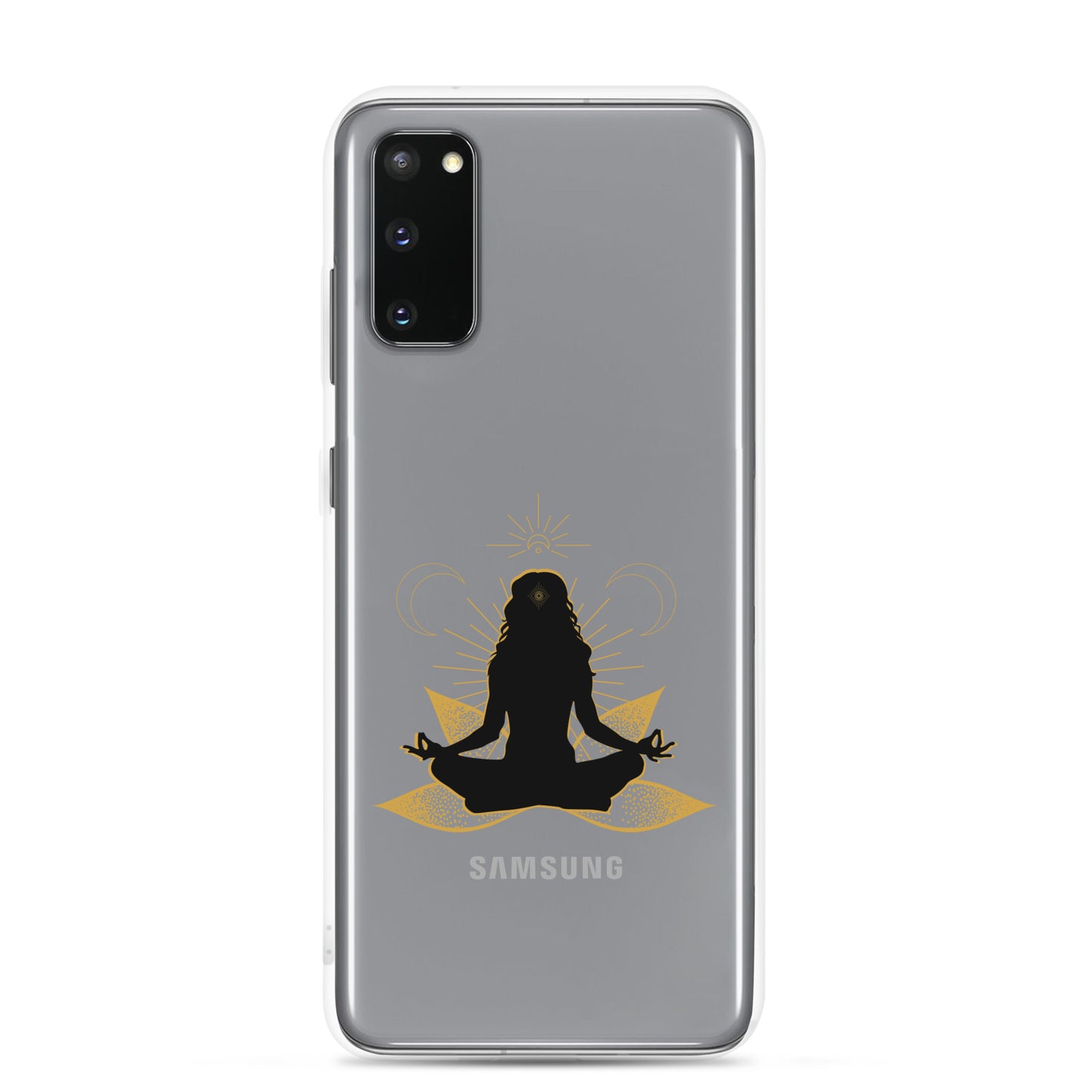 Glowing Moon Goddess Clear Case for Samsung®
