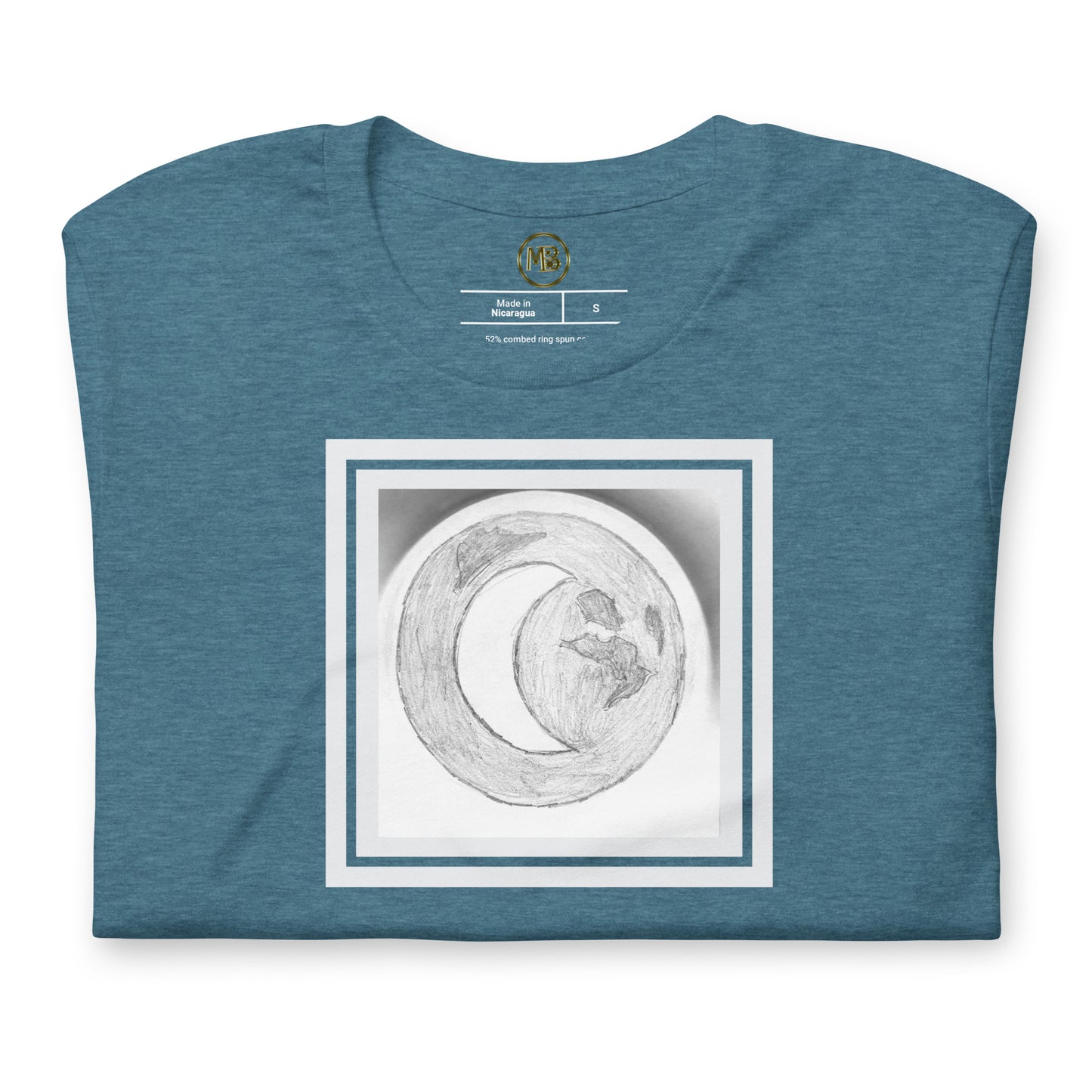 Blessed New Moon In Cancer Water-Imprinted Unisex T-Shirt