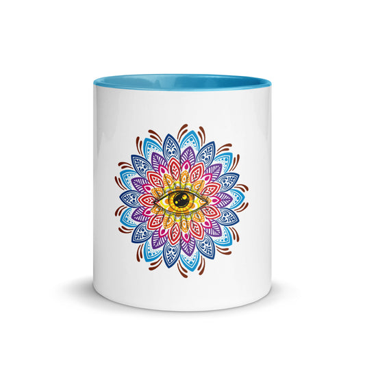 Beautiful Third Eye Mug With Colour Inside