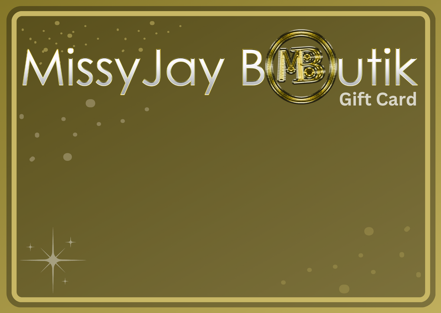 Premium MissyJayBoutik Gift Card